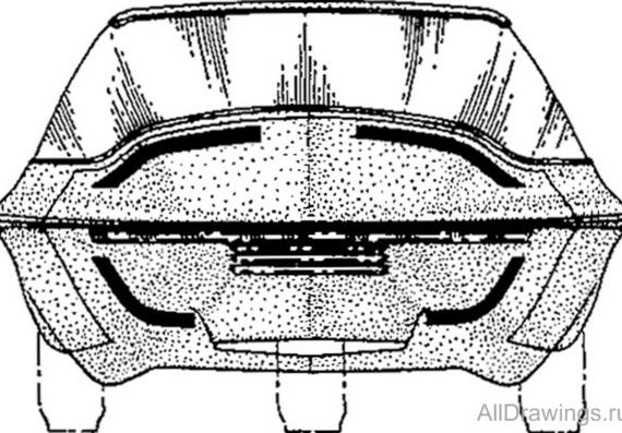 GM Runabout (XP-792, SO91327) (1964) (GM Runabout (HP-792, SO91327) (1964)) - car drawings (figures)
